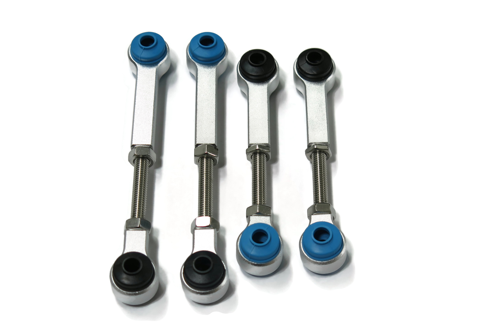 thumbnail interactive-video image 1 of Adjustable Air Ride Suspension Lowering Links Kit For 2021+ Cadillac Escalade SUV – Front & Rear 1 of 4