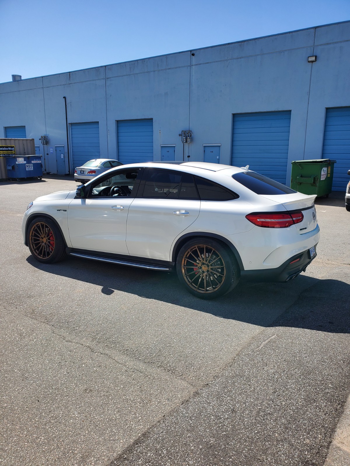 Mercedes Benz GLE w Air Suspension Lowering Links. Fits 2016 – 2019 ...